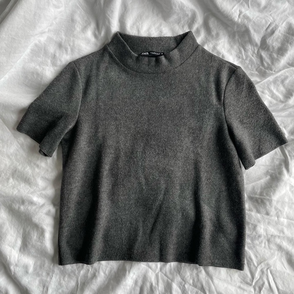 Zara mock neck
